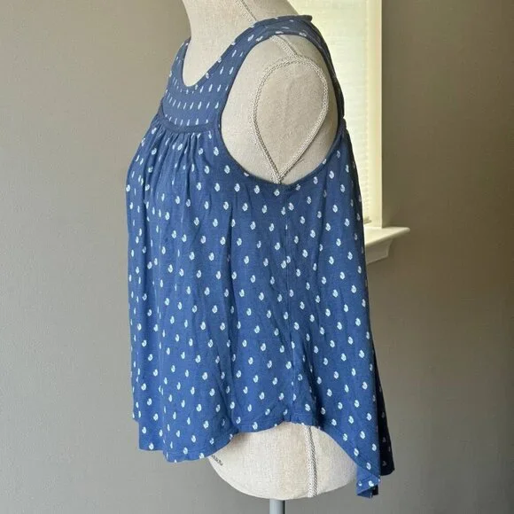 GAP Cotton Blend High-Low Sleeveless Top - Size XS - Picture 5 of 7